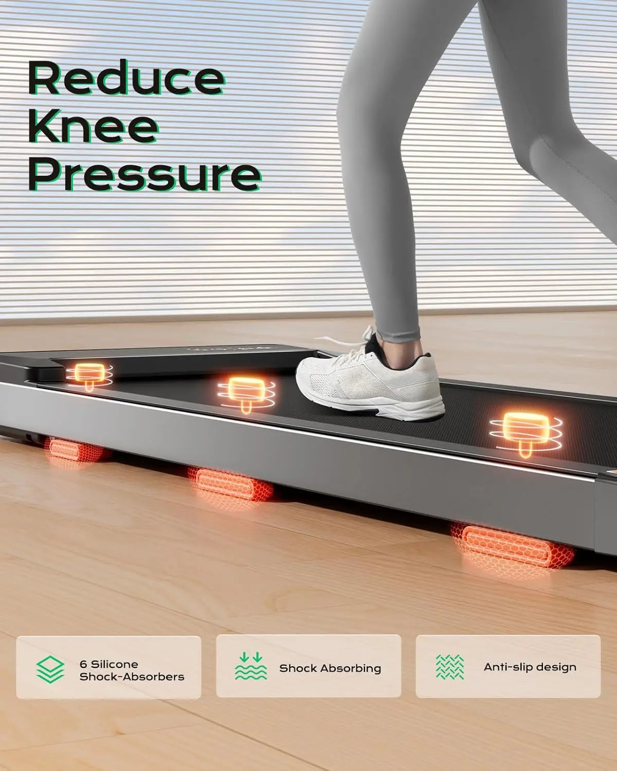 Walking Pad,Treadmill with Incline for Home Office