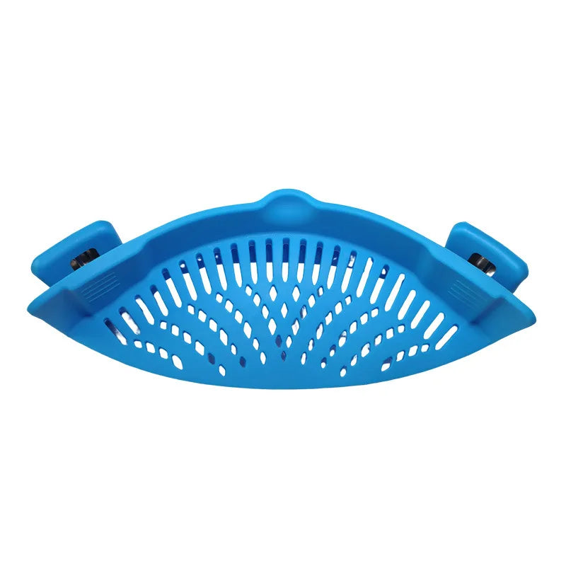 Universal Silicone Pot Edge Drainer Kitchen Clip-on Pan Pot