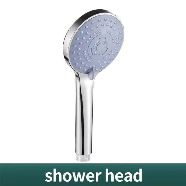 Bathroom Pressurized Hand Shower Package Accessories Shower Nozzle Large Water Output 5 Models Universal Adaptation Save Water