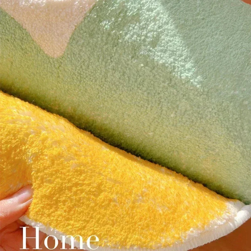 Bedroom Carpet Bedside Floor Mat Cute Soft Plush Room Decor Long Rug Comfortable Shaggy Korean Carpets Home Decoration 침실 카펫