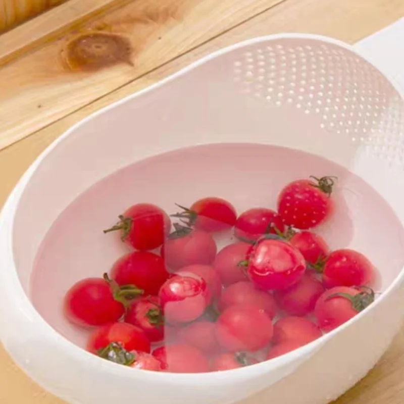 Multifunctional Rice Washer Strainer Bowl