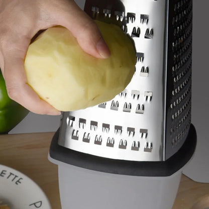 4-Sided Multifunctional Planer Carrot Potato Vegetable Cutter Kitchen Tool