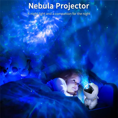 Astronaut Galaxy Projector Night Light