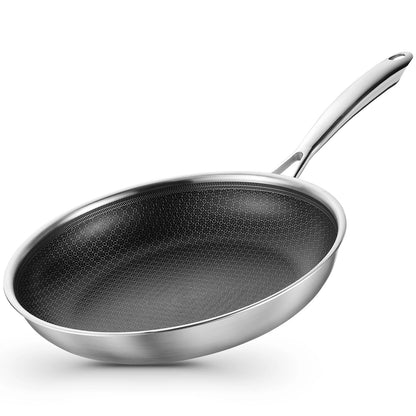 KOCH SYSTEME CS Hybrid Nonstick Stainless Steel Pan 10 Inch