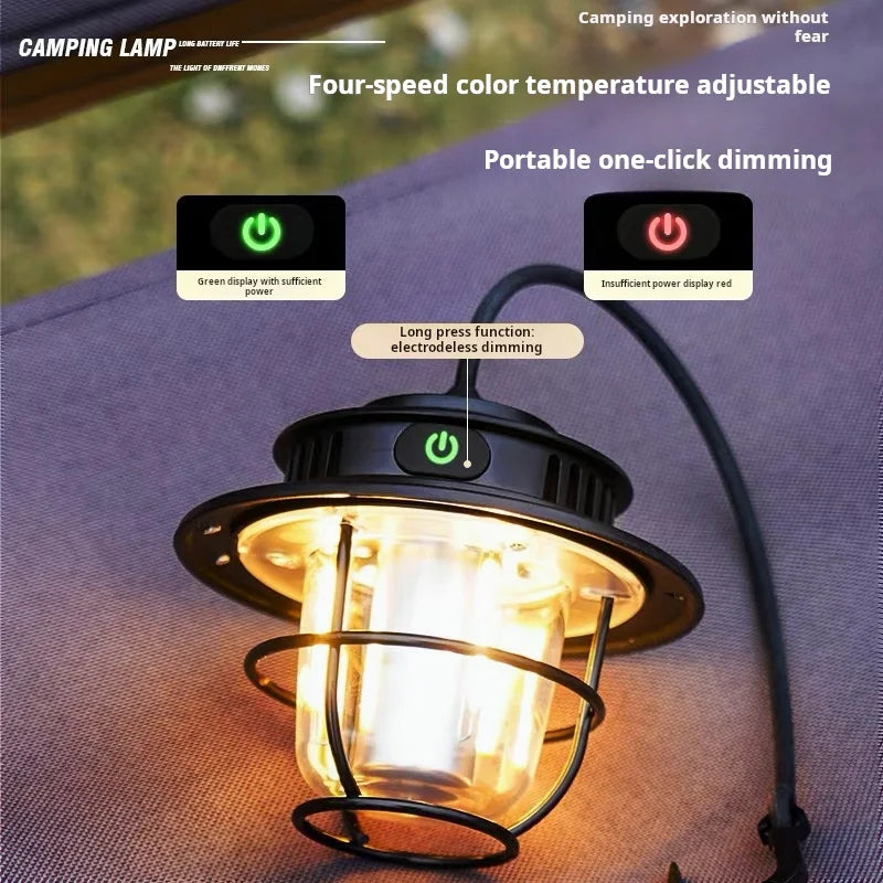 LED Retro Camping Lamp