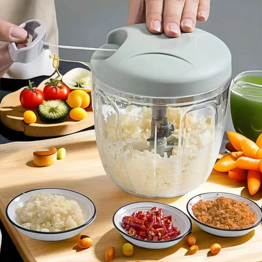 Home Kitchen Manual Ginger Grinder Garlic Mud Splasher Multifunctional Vegetable Cutter