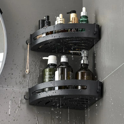 No-Punch Bathroom Shampoo Holder