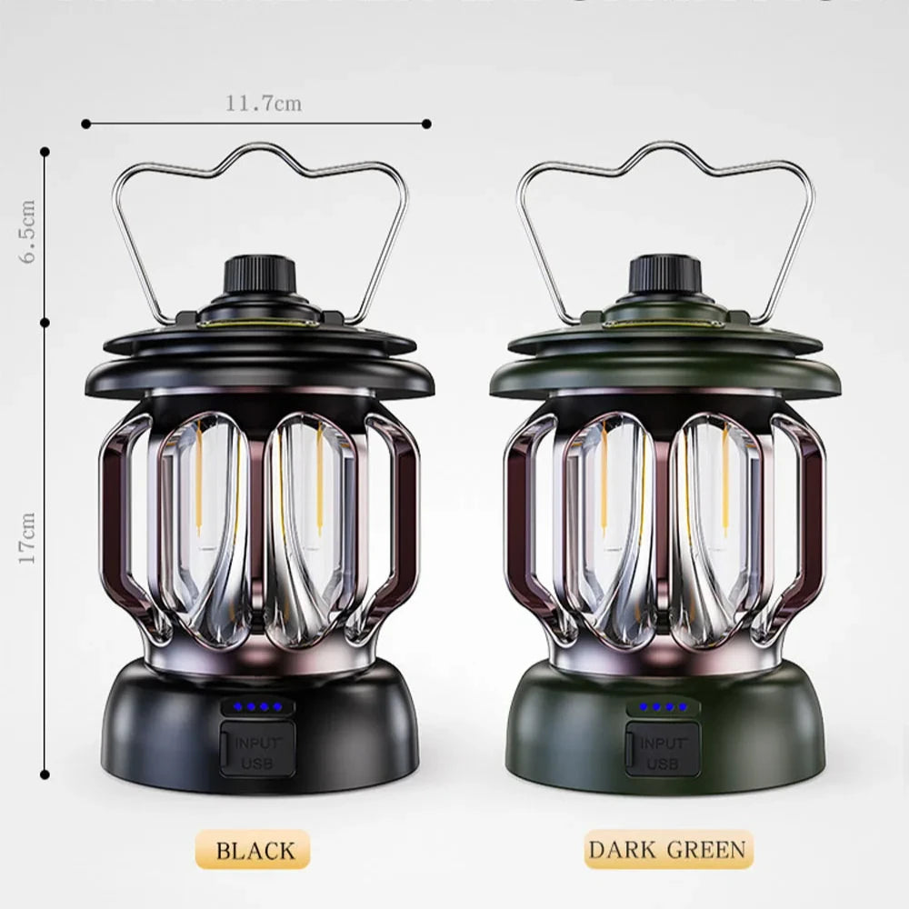 Outdoor Camping Light Retro Portable Handheld Light Waterproof Pendant Light Outdoor Atmosphere Light Special Offer