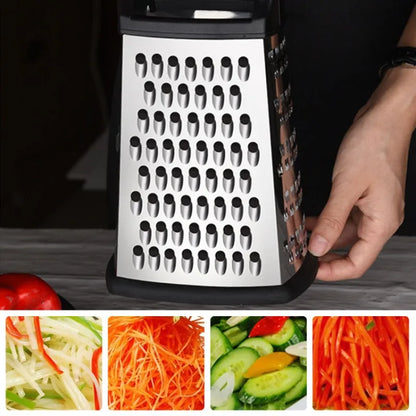 4-Sided Multifunctional Planer Carrot Potato Vegetable Cutter Kitchen Tool