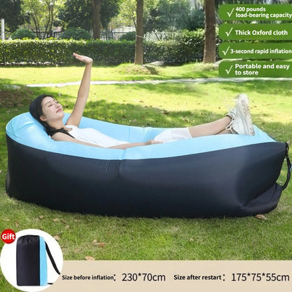 Outdoor Inflatable Sofa Inflatable Soft Comfortable Sofa Camp Picnic Multi Scene Lying Down Sofa Soft Portable Load Bearin Sofa