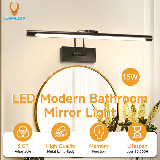 Wall Lamp Bathroom Mirror Light Led Waterproof For Make-up Modern Home Decoration Indoor Vanity Mirror Lamp Wash Basin Lighting