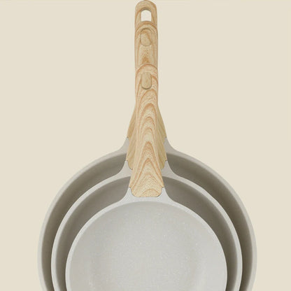 Durable Frying Pan Wok Pan Non-stick Ceramic Pot Induction Gas Stove