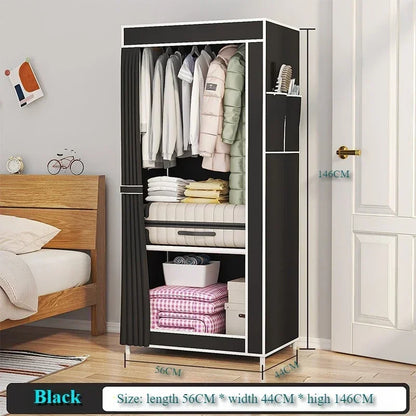 Portable Dustproof Wardrobe with Large Capacity