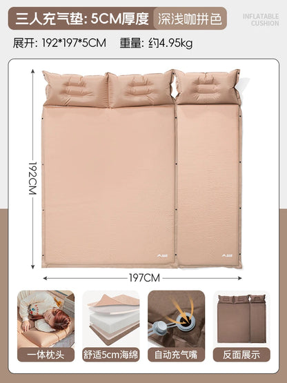 Outdoor Adult Inflatable Bed Camping Portable Folding Lounge Inflatable Bed Comfortable Relax Divano Gonfiabile Furnitures