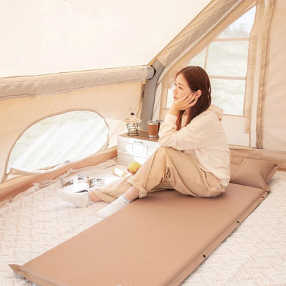 Outdoor Adult Inflatable Bed Camping Portable Folding Lounge Inflatable Bed Comfortable Relax Divano Gonfiabile Furnitures