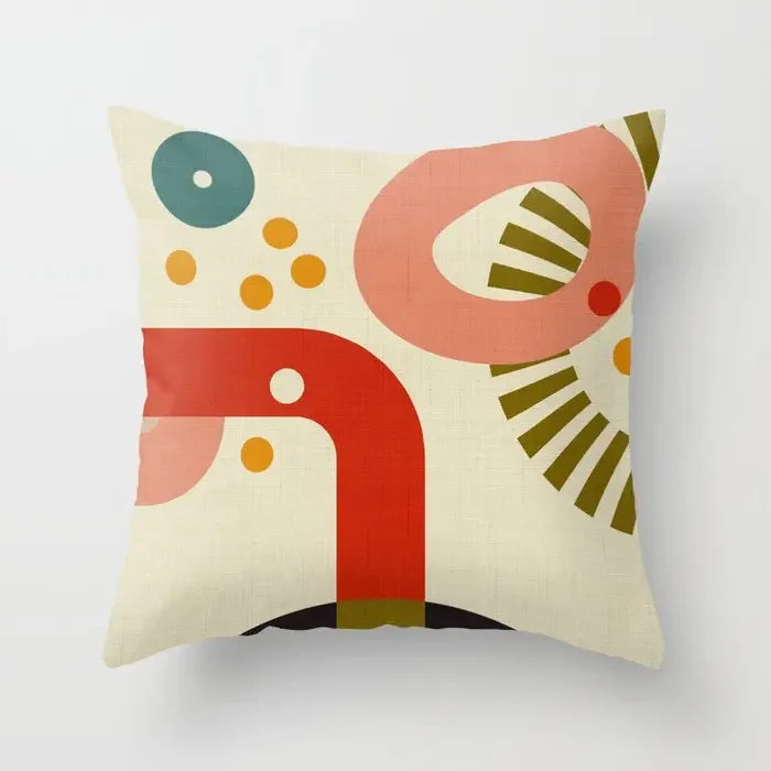 Bedroom Living Room Abstract Pattern Pillowcase Home Decor Sofa Cushion Cover