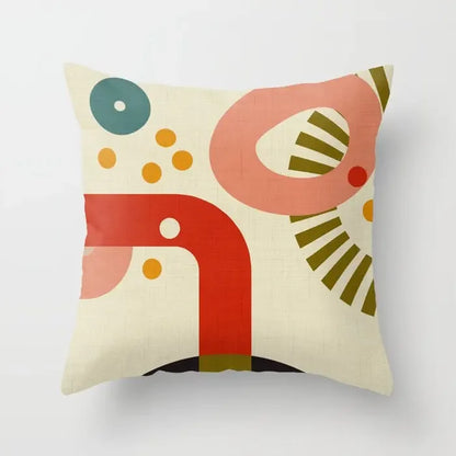 Bedroom Living Room Abstract Pattern Pillowcase Home Decor Sofa Cushion Cover