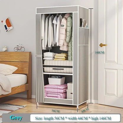 Portable Dustproof Wardrobe with Large Capacity