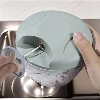 Home Kitchen Manual Ginger Grinder Garlic Mud Splasher Multifunctional Vegetable Cutter