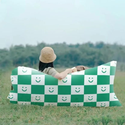 Outdoor Inflatable Sofa Inflatable Soft Comfortable Sofa Camp Picnic Multi Scene Lying Down Sofa Soft Portable Load Bearin Sofa