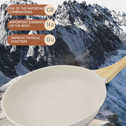 Durable Frying Pan Wok Pan Non-stick Ceramic Pot Induction Gas Stove