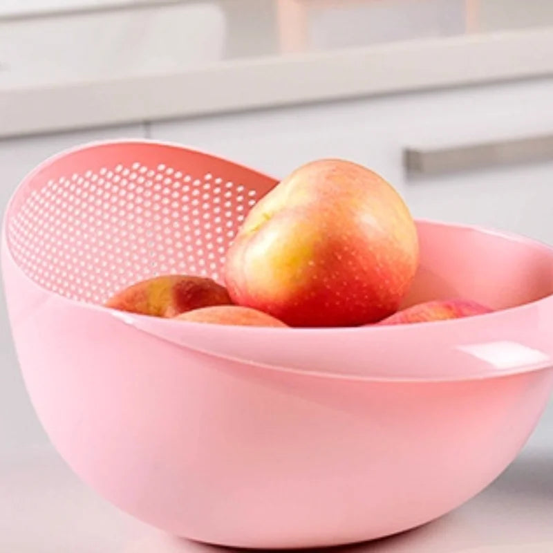 Multifunctional Rice Washer Strainer Bowl