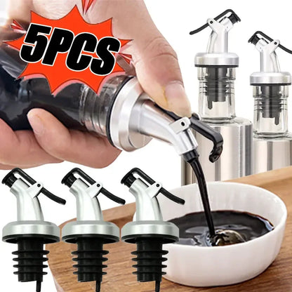 1/5 PCS Bottle Stopper Leak Proof Wine Stopper Bottle Cap