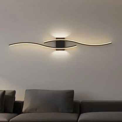 LED Wall Lamp Long Strip Modern Sconce