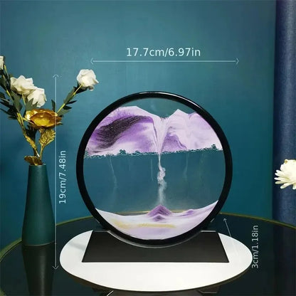 3D Hourglass Sand Art Picture