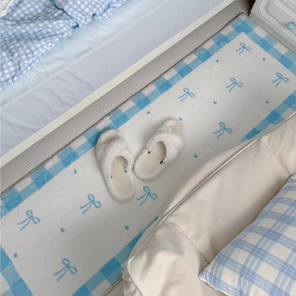 Bedroom Carpet Bedside Floor Mat Cute Soft Plush Room Decor Long Rug Comfortable Shaggy Korean Carpets Home Decoration 침실 카펫