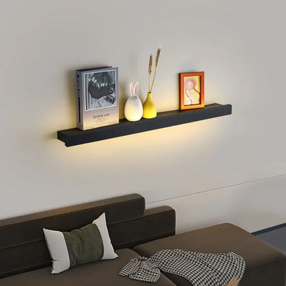Bedroom Headboard Shelf Wall Light Nordic Modern Simple Long Strip Living Room Home Decor LED Lights Sofa Background Wall Lamp
