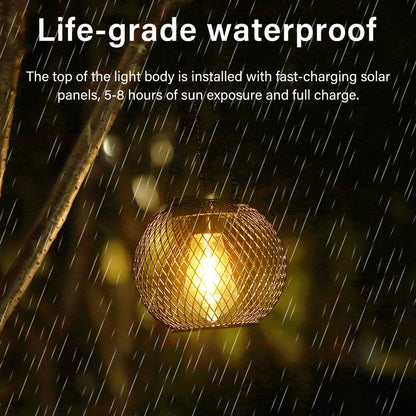 Solar Lantern Outdoor Upgraded Solar Lights for Outside Decorative Outdoor Hanging Lights Waterproof Solar Lanterns