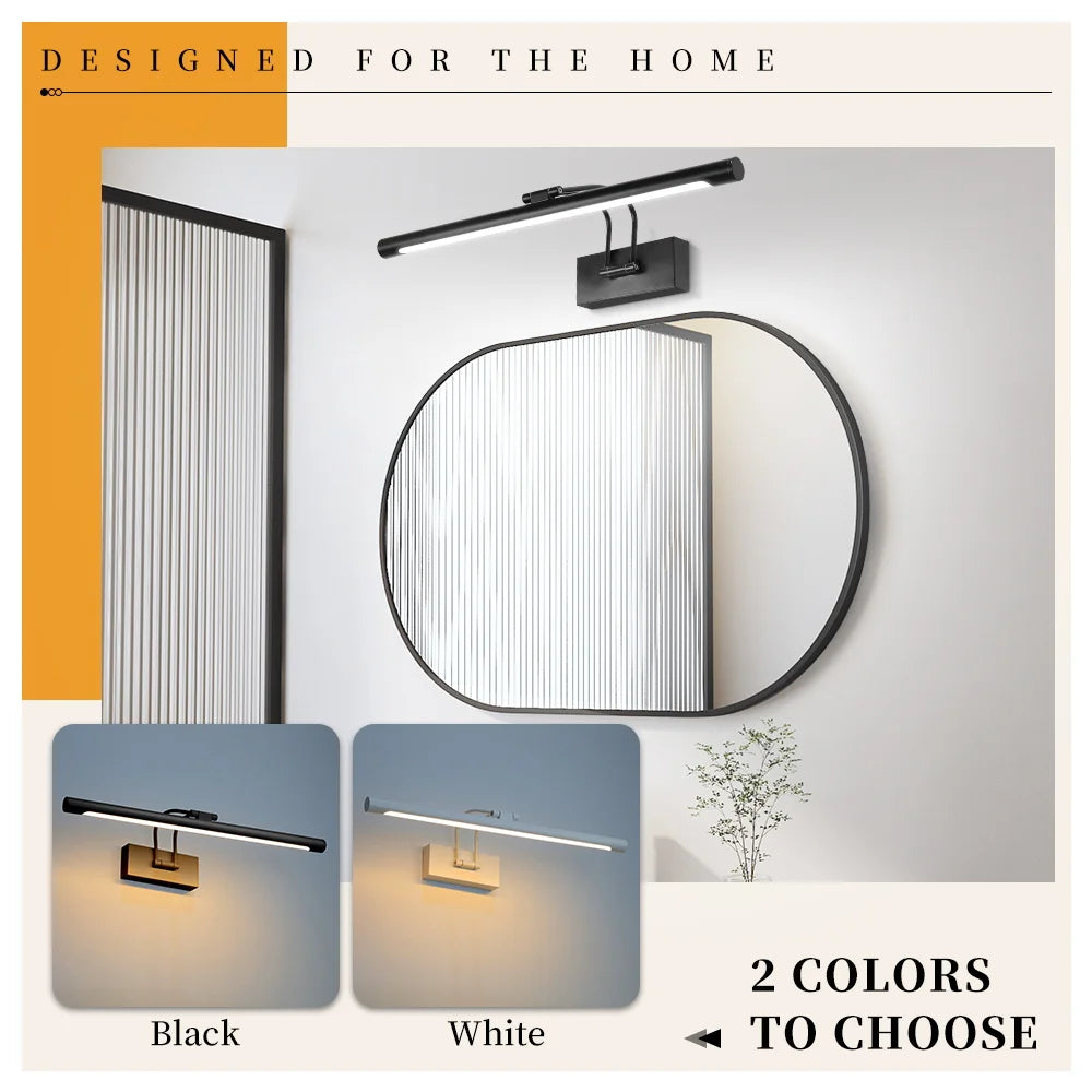 Wall Lamp Bathroom Mirror Light Led Waterproof For Make-up Modern Home Decoration Indoor Vanity Mirror Lamp Wash Basin Lighting