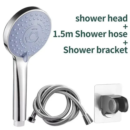 Bathroom Pressurized Hand Shower Package Accessories Shower Nozzle Large Water Output 5 Models Universal Adaptation Save Water