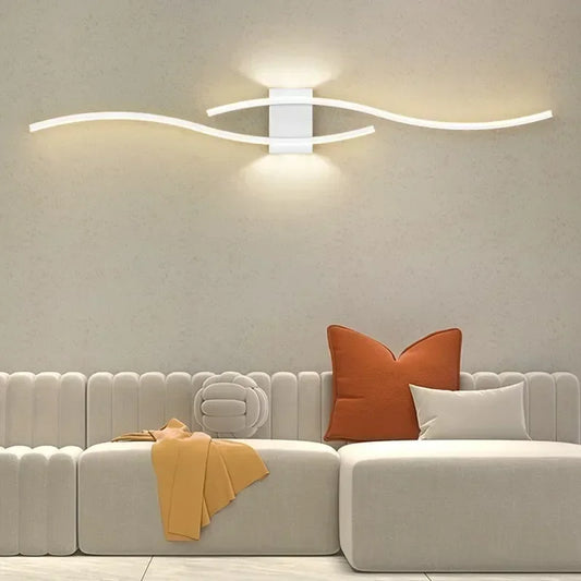 LED Wall Lamp Long Strip Modern Sconce