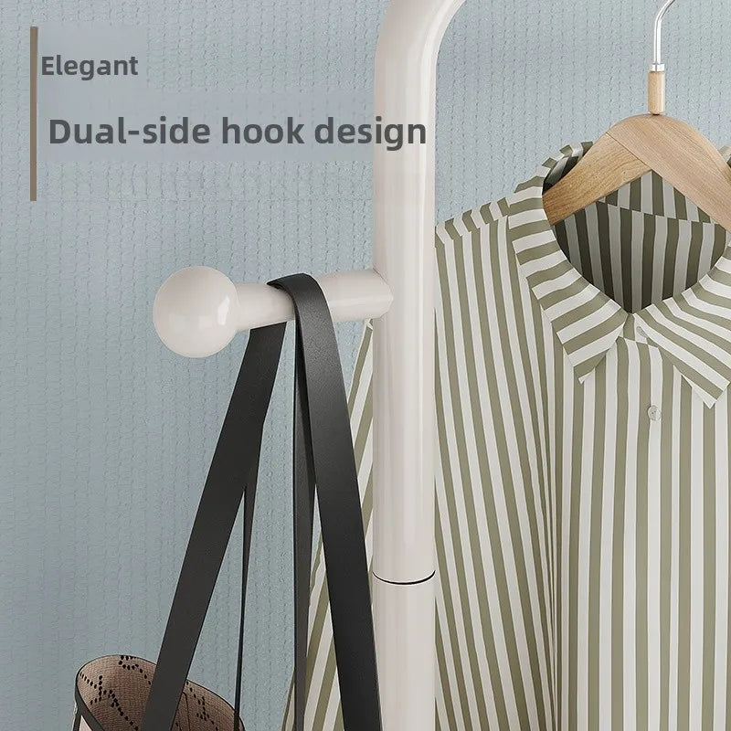 Indoor Floor Standing Clothes Drng Ra Bedroom Balcony Overnight Clothes Storage Holder Small Size Dormi Rent