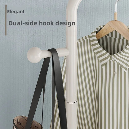 Indoor Floor Standing Clothes Drng Ra Bedroom Balcony Overnight Clothes Storage Holder Small Size Dormi Rent