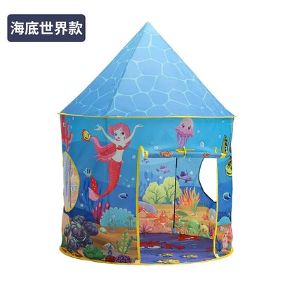 Outdoor Kid Tent Space Kids Play House Children Tente Enfant Portable Baby Play House Toys Kids Space Play House Toys Kids Gifts
