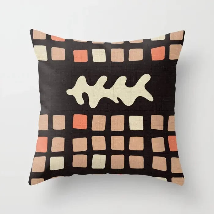 Bedroom Living Room Abstract Pattern Pillowcase Home Decor Sofa Cushion Cover