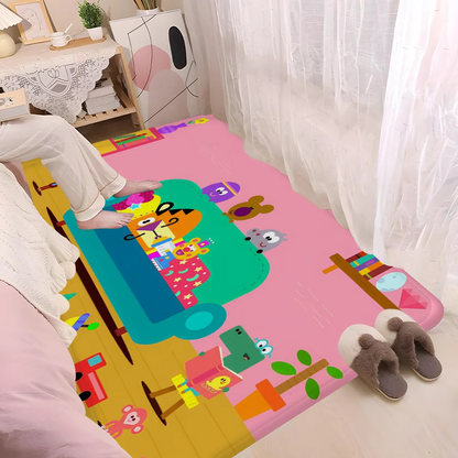 Bathroom Mat INS Style Soft Bedroom Floor House Laundry Room Mat Anti-skid Welcome Doormat living room carpet