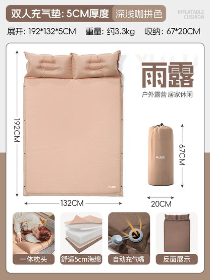Outdoor Adult Inflatable Bed Camping Portable Folding Lounge Inflatable Bed Comfortable Relax Divano Gonfiabile Furnitures