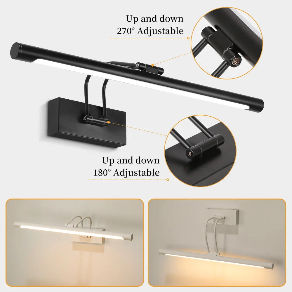 Wall Lamp Bathroom Mirror Light Led Waterproof For Make-up Modern Home Decoration Indoor Vanity Mirror Lamp Wash Basin Lighting