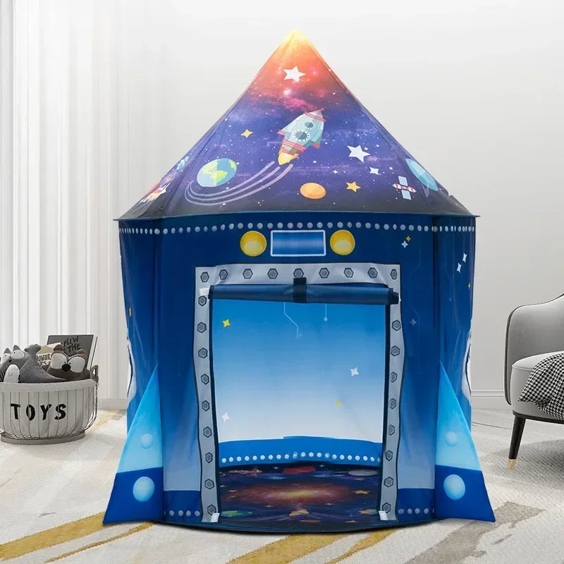 Outdoor Kid Tent Space Kids Play House Children Tente Enfant Portable Baby Play House Toys Kids Space Play House Toys Kids Gifts