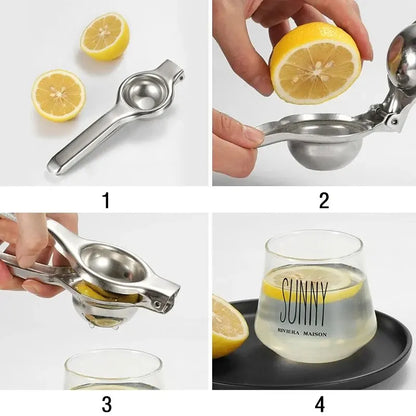 Stainless Steel Lemon Squeezer Manual Juicer