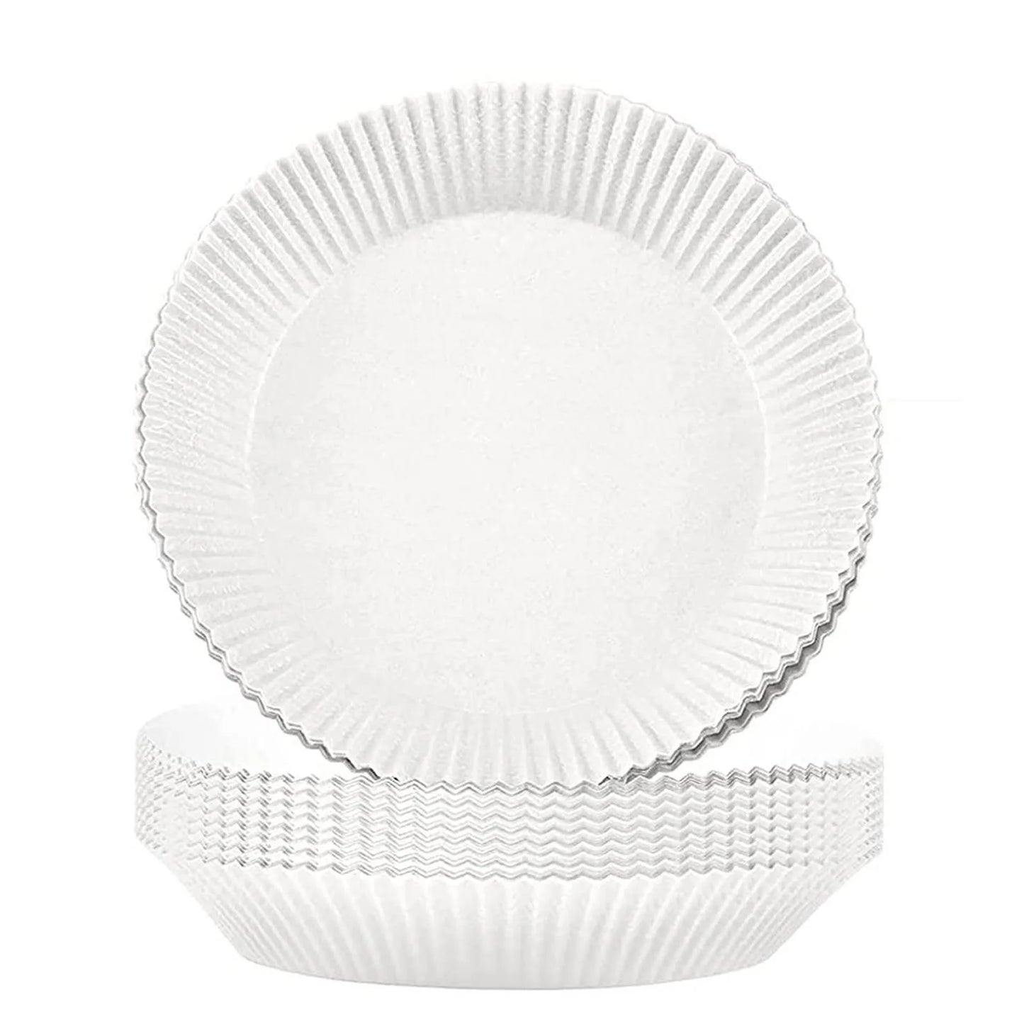 20pcs/Set Air Fryer Disposable Paper Parchment Wood Pulp Steamer