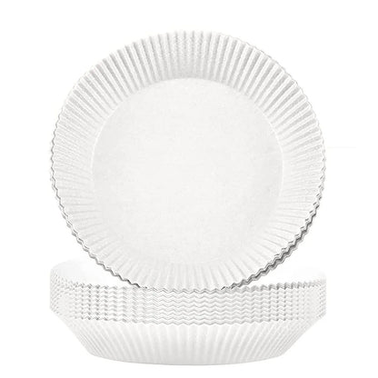 20pcs/Set Air Fryer Disposable Paper Parchment Wood Pulp Steamer