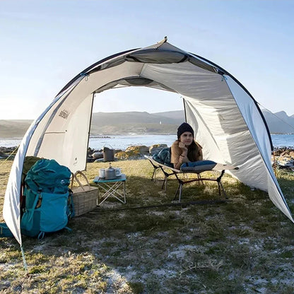 Camping Cot Outdoor Exquisite Camping Folding Bed Lightweight and Portable Car Picnic High and Low Dual-use Durable Marching Bed