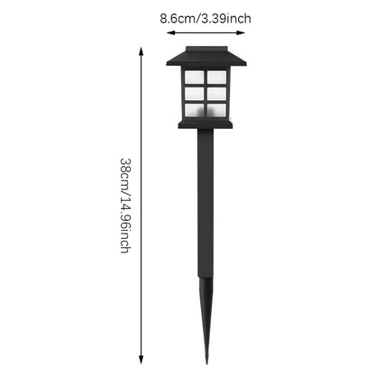 2-Pack Solar Pathway Lights