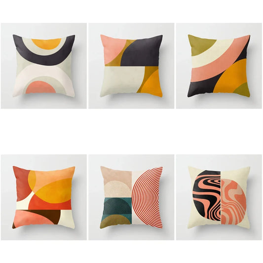 Bedroom Living Room Abstract Pattern Pillowcase Home Decor Sofa Cushion Cover