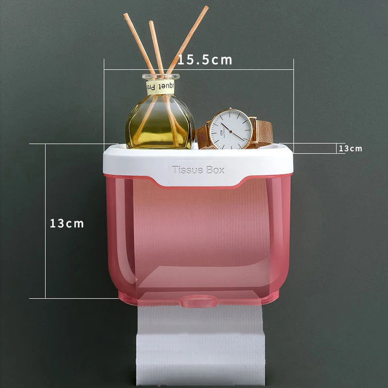 Wall-Mounted Toilet Paper Holder